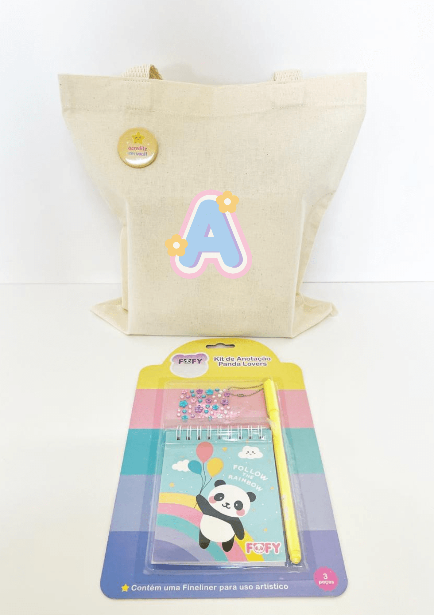 Kit de Anotação Panda Lovers